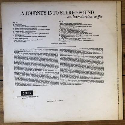 SKL 4001 A Journey Into Stereo Sound W/B