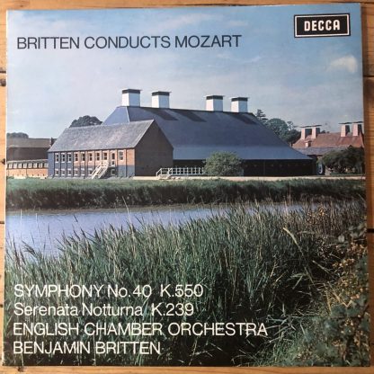 SXL 6372 Britten Conducts Mozart W/B