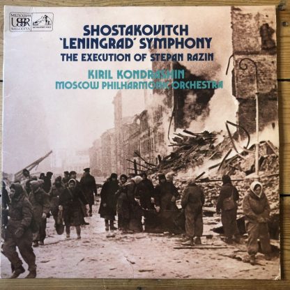 SLS 5109 Shostakovich Leningrad Symphony / Kondrashin / Moscow Philharmonic
