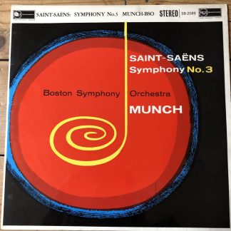SB 2089 Saint-Saens Symphony No. 3 / Munch GROOVED R/S