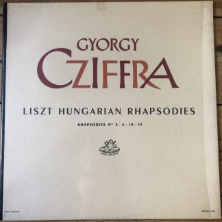 ANG 35429 Liszt Hungarian Rhapsodies Nos. 2, 6, 12, 15