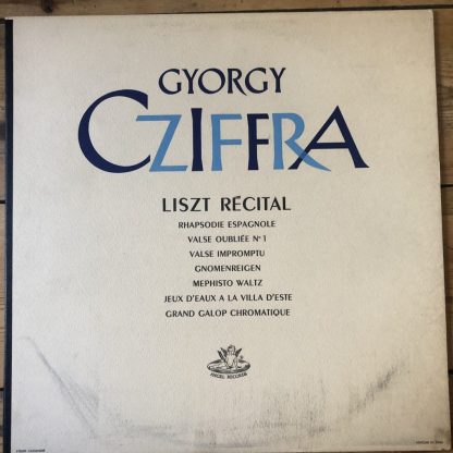 ANG 35528 Liszt Recital / Gyorgy Cziffra