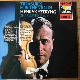 SFL 14116 Treasures for the Violin / Henryk Szeryng