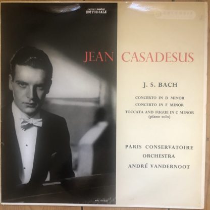 33CX 1622 Bach Concertos