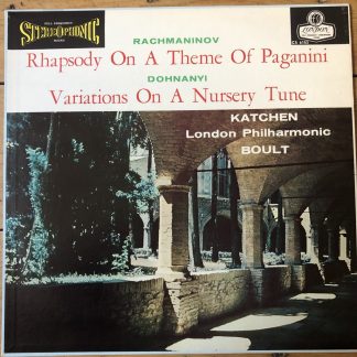 CS 6153 Rachmaninov Rhapsody / Dohnanyi Variations