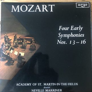 ZRG 594 Mozart Four Early Symphonies Nos. 13-16