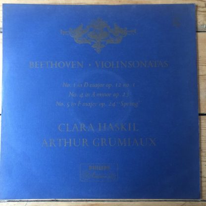 A 00409 L Beethoven Violin Sonatas Nos. 1, 4, 5 /