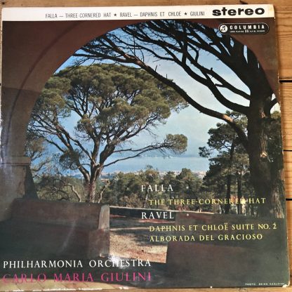 SAX 2341 Falla Three-Cornered Hat / Ravel Daphnis, etc. / Giulini B/S