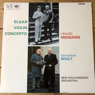ASD 2259 Elgar Violin Concerto Yehudi Menuhin