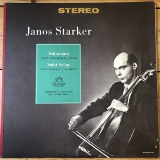 S 35598 Schumann / Saint-Saëns Cello Concertos / Janos Starker