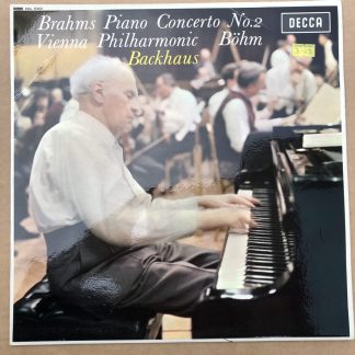 SXL 6322 Brahms Piano Concerto No.2 / Backhaus / Bohm / VPO