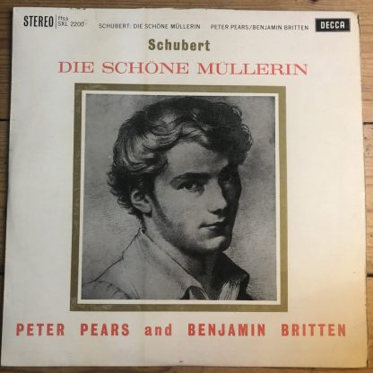 SXL 2200 Schubert Die Schone Mullerin / Pears / Britten W/B