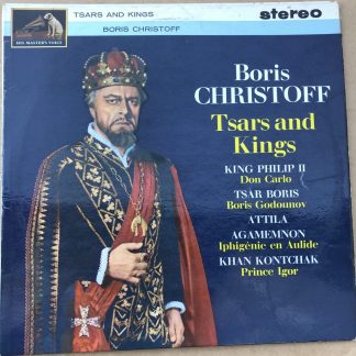 ASD 574 Tsars and Kings / Boris Christoff W/G