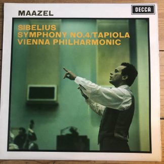 SXL 6365 Sibelius Symphony No. 4 etc. / Maazel W/B