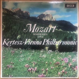SXL 6056 Mozart Symphonies Nos. 33 & 39 / Kertesz W/B