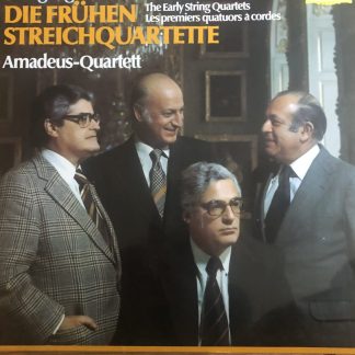 2740 165 Mozart The Early String Quartets / Amadeus Quartet 4 LP box