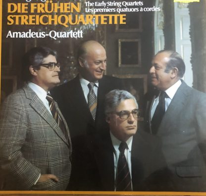2740 165 Mozart The Early String Quartets / Amadeus Quartet 4 LP box