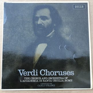 SXL 6139 Verdi Choruses / Franci / Santa Cecilia W/B