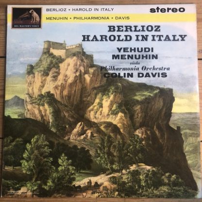 ASD 537 Berlioz Harold in Italy / Menuhin / Davis W/G