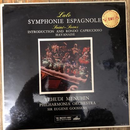 ASD 290 Lalo Symphonie Espagnole, etc. / Menuhin / Goosens
