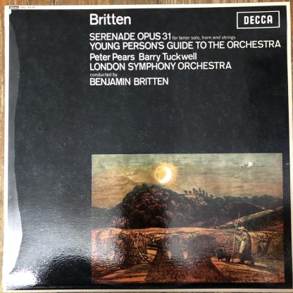 SXL 6110 Britten Serenade / Young Person's Guide / Britten W/B