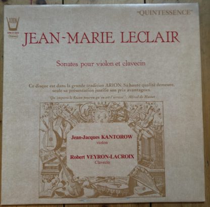 ARN 31946 Leclair Violin Sonatas / Jean-Jaques Kantorow
