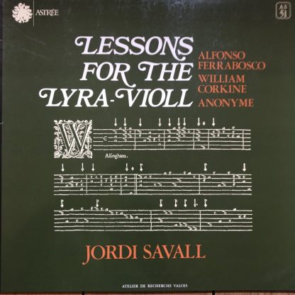 ASTREE AS 51 Lessons For The Lyra Violl