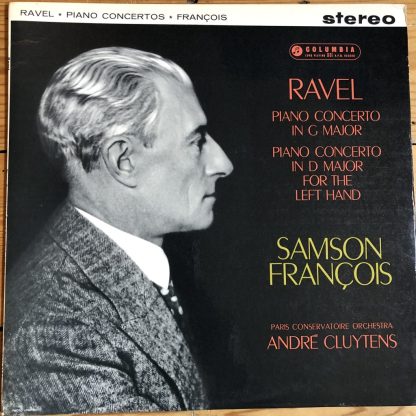 SAX 2394 Ravel Piano Concertos / Samson Francois / Cluytens