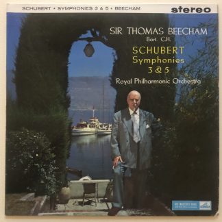 ASD 345 Schubert Symphonies 3 & 5 / Beecham / RPO W/G