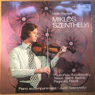 SLPX 11677 Miklos Szenthelyi Violin Recital