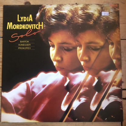 RL 25311 Bartok Honegger Prokofiev Lydia Mordkovitch Solo Violin