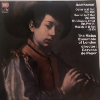 ASD 2671 Beethoven Octet, Sextet, Rondino, March / Melos Ensemble / De Peyer