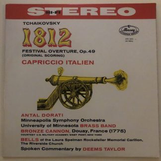 AMS 16010 Tchaikovsky 1812 Festival Overture / Capriccio Italien / Dorati P/S