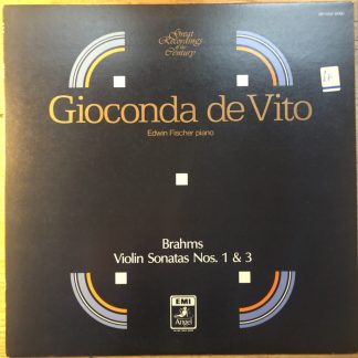 GR-70102 Brahms Violin Sonatas 1 & 3