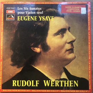 4co69-97649 Ysaye The Six Sonatas For Solo Violin / Rudolf Werthen