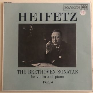 RB 6569 Beethoven Violin Sonatas Vol. 4 / Heifetz / Bay O/S