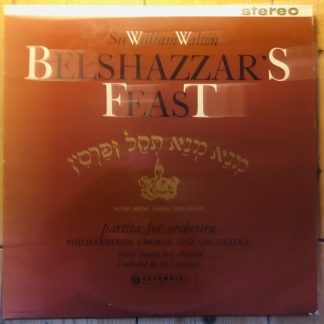 SAX 2319 Walton Belshazzar's Feast / Partita For Orchestra Walton
