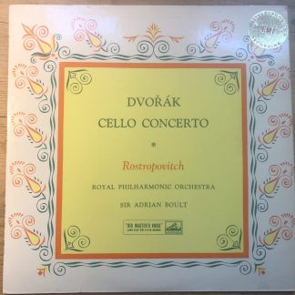 ASD 358 Dvorak Cello Concerto