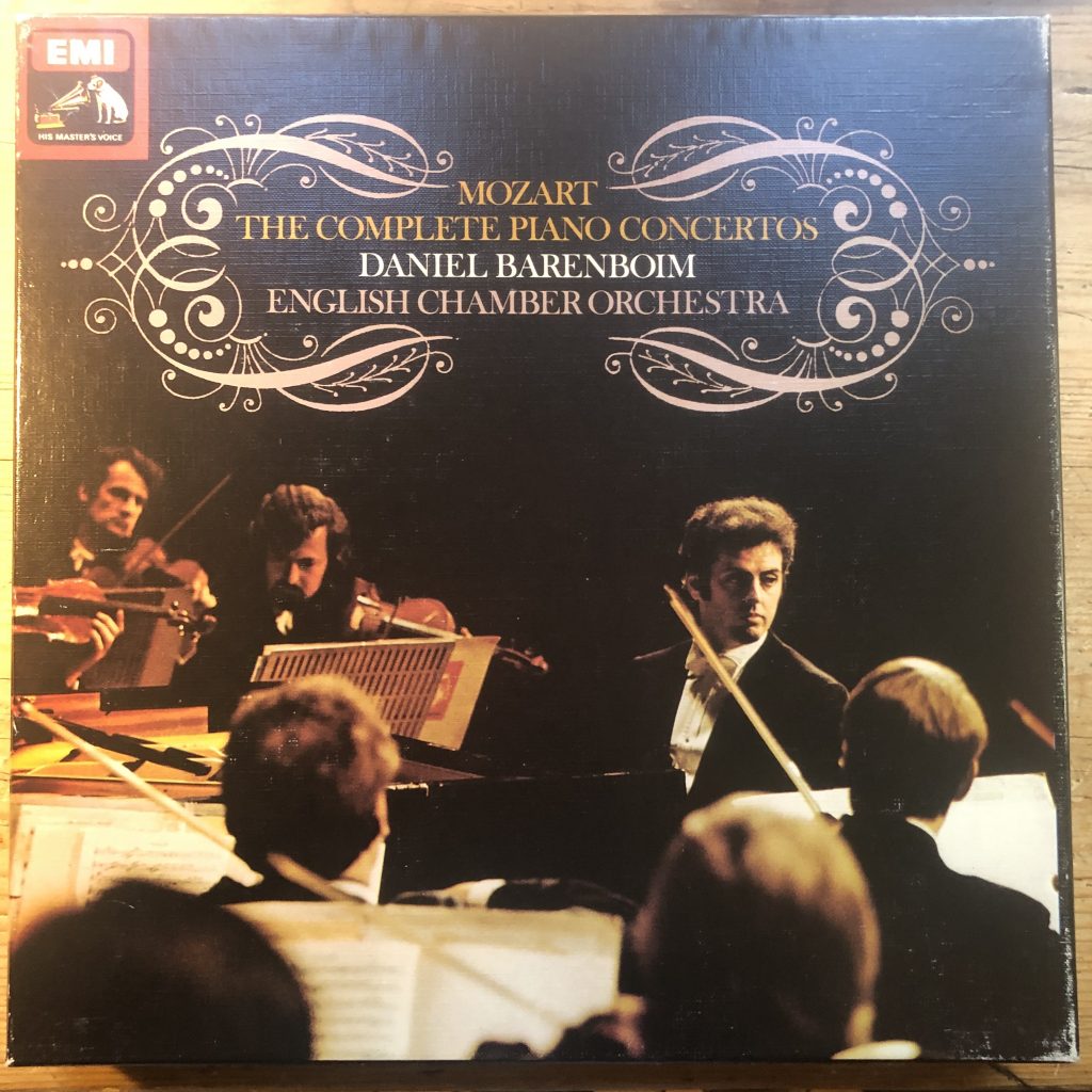 SLS　Piano　Concertos　12　Barenboim　5031　box　set　Mozart　LP