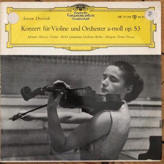 LPE 17178 Dvorak Violin Concerto / Johanna Martzy