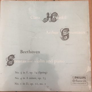 ABL 3204 Beethoven Violin Sonatas 5, 4 & 1 / Grumiaux / Haskil P/S Minigroove