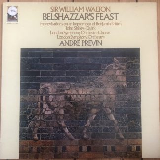 SAN 234 Walton Belshazzar's Feast / Previn / LSO
