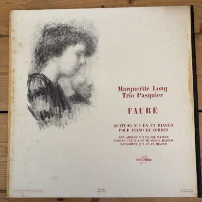 FCX 681 Fauré Quartet No. 1 for Piano and Strings