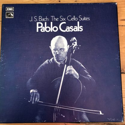 RLS 712 Bach The Six Cello Suites / Pablo Casals 3 LP box set