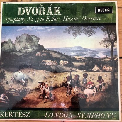 SXL 6290 Dvorak Symphony No. 3, “Hussite” Overture / Kertesz / LSO W/B