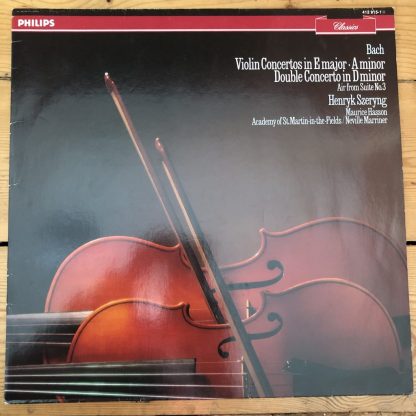 412 915-1 Bach Violin Concertos