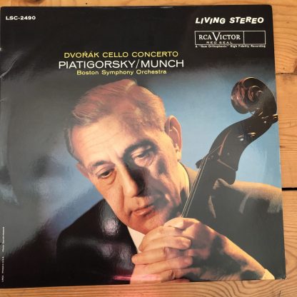 LSC 2490 Dvorak Cello Concerto / Piatigorsky