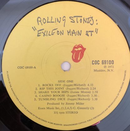 COC 69100 Rolling Stones - Exile On Main St.