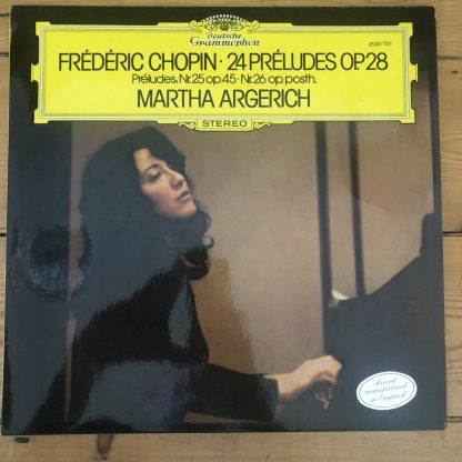 2530 721 Chopin 24 Preludes Op. 28 / Martha Argerich