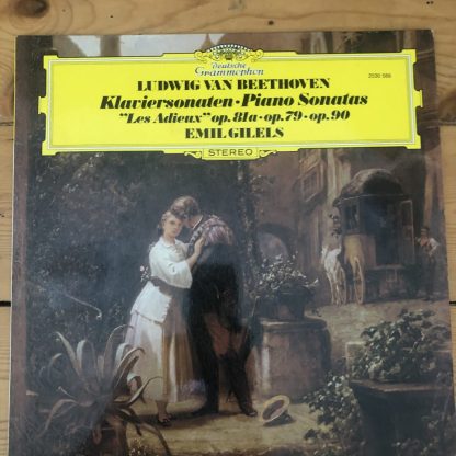 2530 589 Beethoven Piano Sonatas Nos. 25, 26 & 27 / Emil Gilels